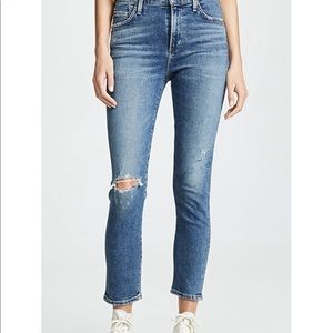 Citizens of Humanity Rocket Crop Highrise Skinny